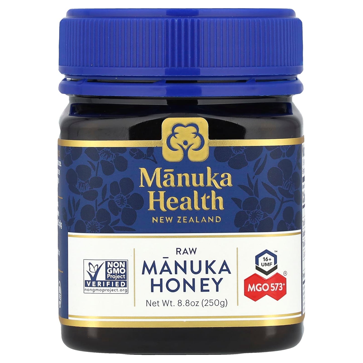 Manuka Health, Raw Manuka Honey, UMF 16+™, MGO 573+, 8.8 oz (250 g) - Image 1