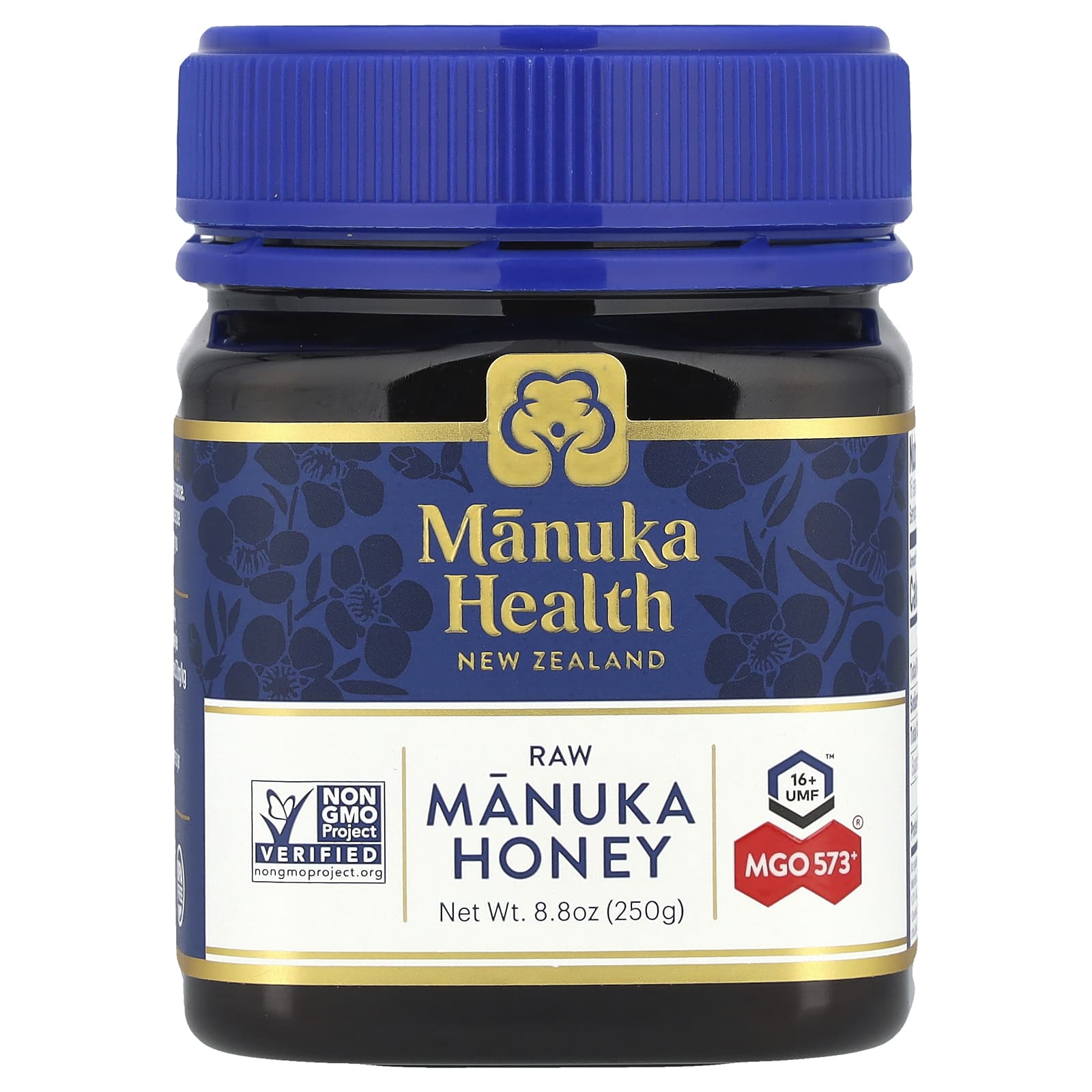 Manuka Health, Raw Manuka Honey, UMF 16+™, MGO 573+, 8.8 oz (250 g) - Image 1