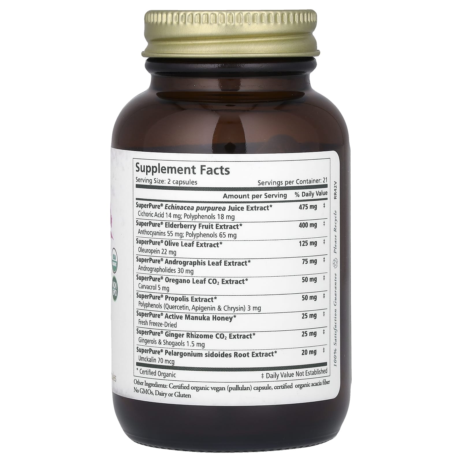 Pure Synergy, Rapid Rescue, 42 Capsules - Image 2