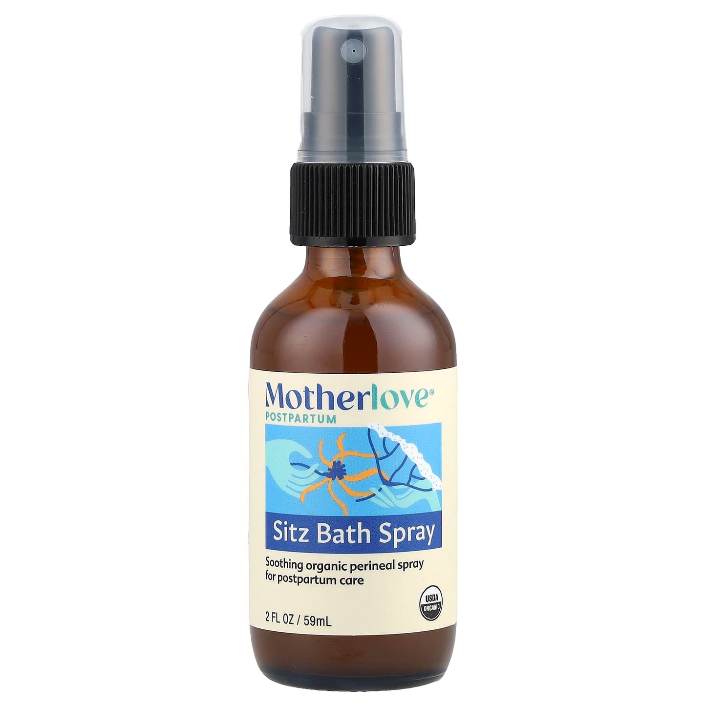 Motherlove, Postpartum, Sitz Bath Spray, 2 fl oz (59 ml) - Image 1