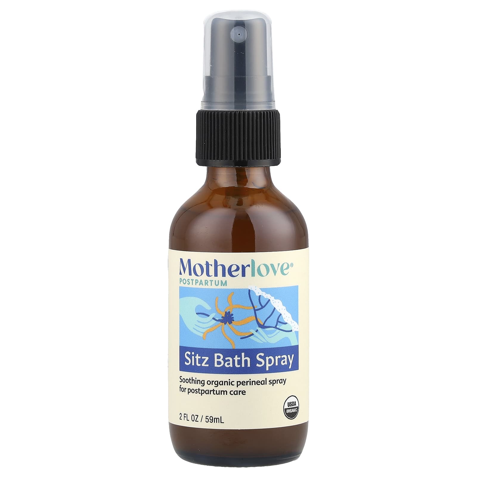 Motherlove, Postpartum, Sitz Bath Spray, 2 fl oz (59 ml) - Image 1