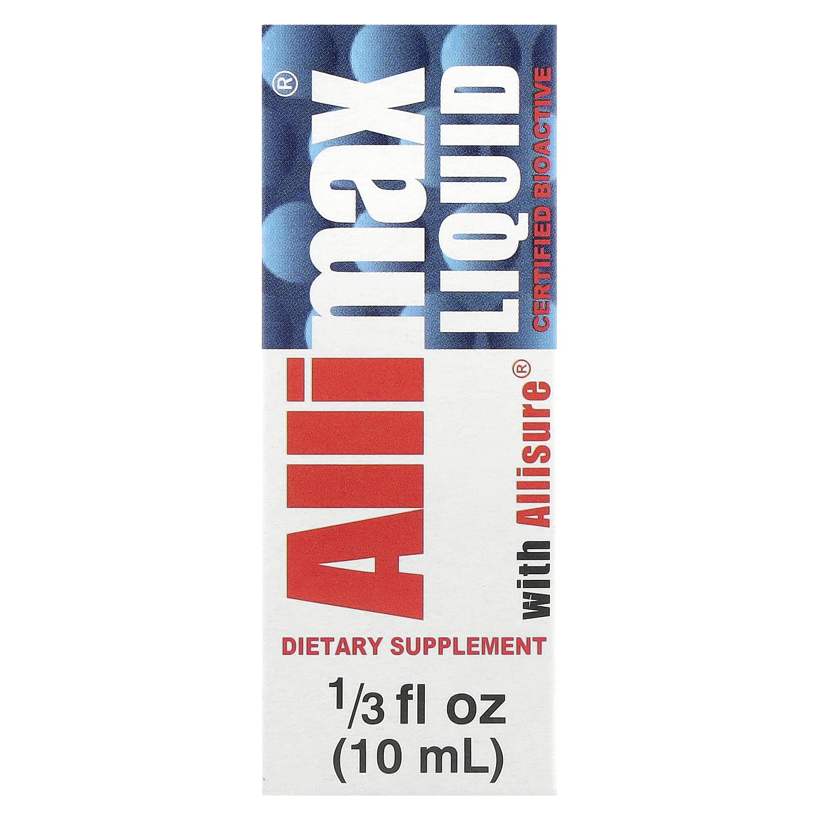 Allimax Liquid with Allisure<sup>®</sup> - Allicin Supplement for Immune Support - Image 1