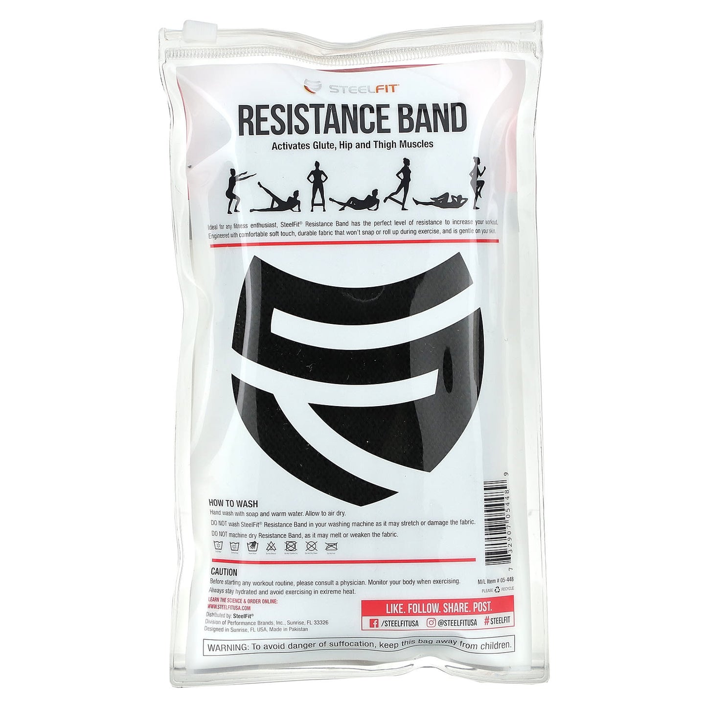 SteelFit, Resistance Band, 1 Band - Image 2