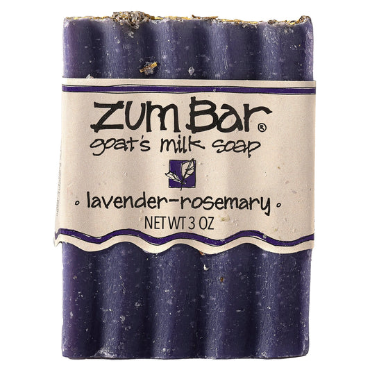 ZUM, Zum Bar, Goat's Milk Soap, Lavender-Rosemary, 3 oz - Image 1