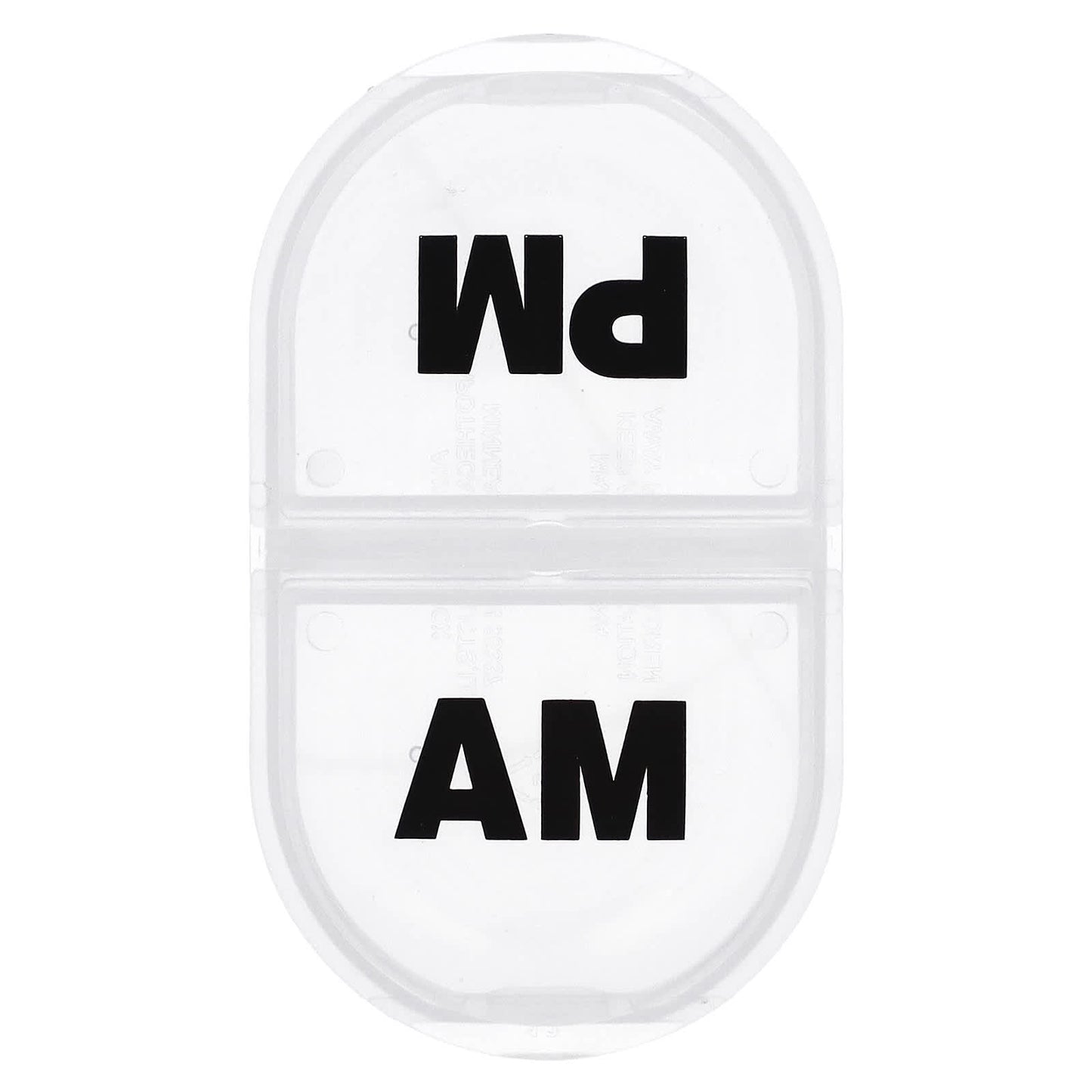 Ezy Dose Daily Pill Reminder with Rounded Base, Easy to Use & Compact - Image 1