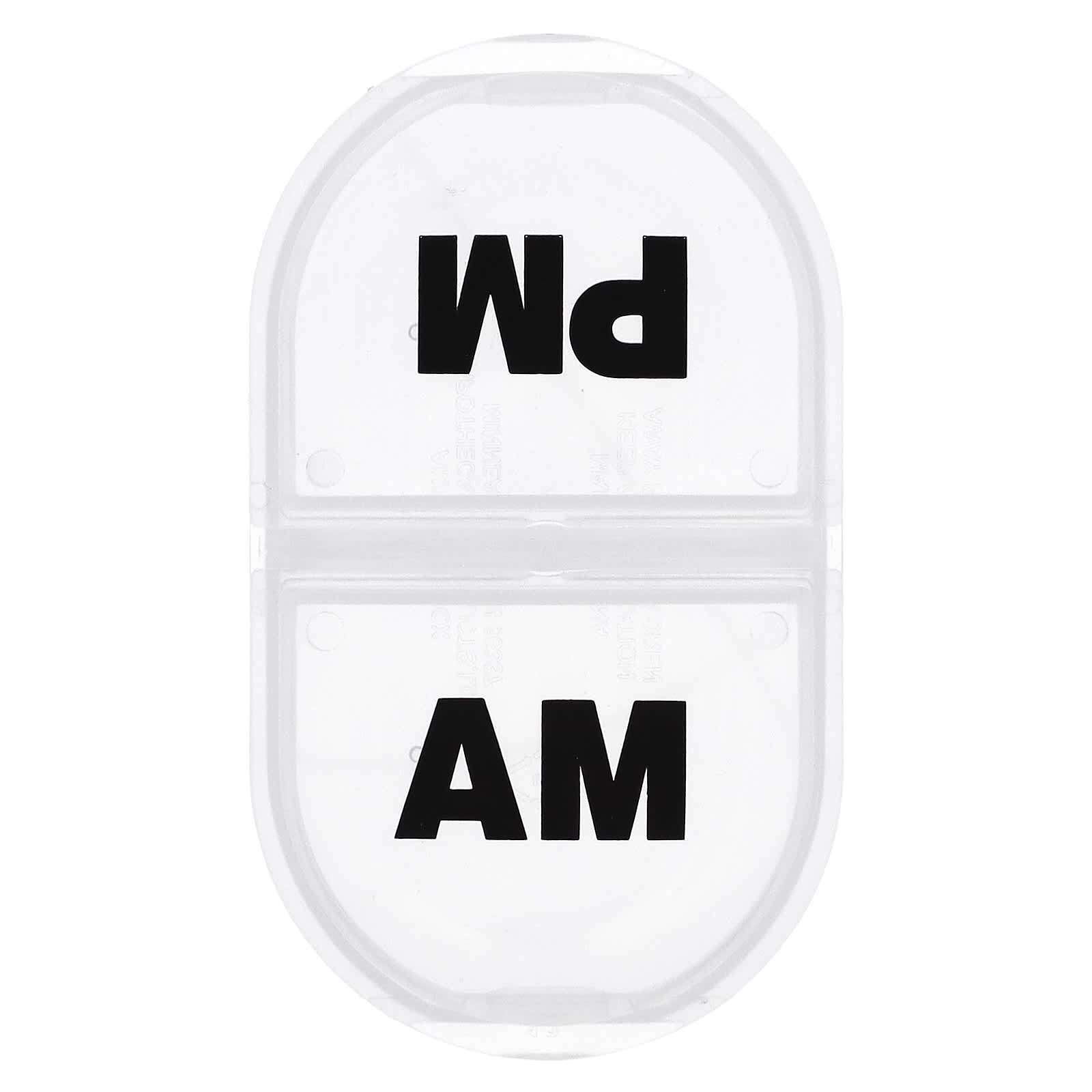 Ezy Dose Daily Pill Reminder with Rounded Base, Easy to Use & Compact - Image 1