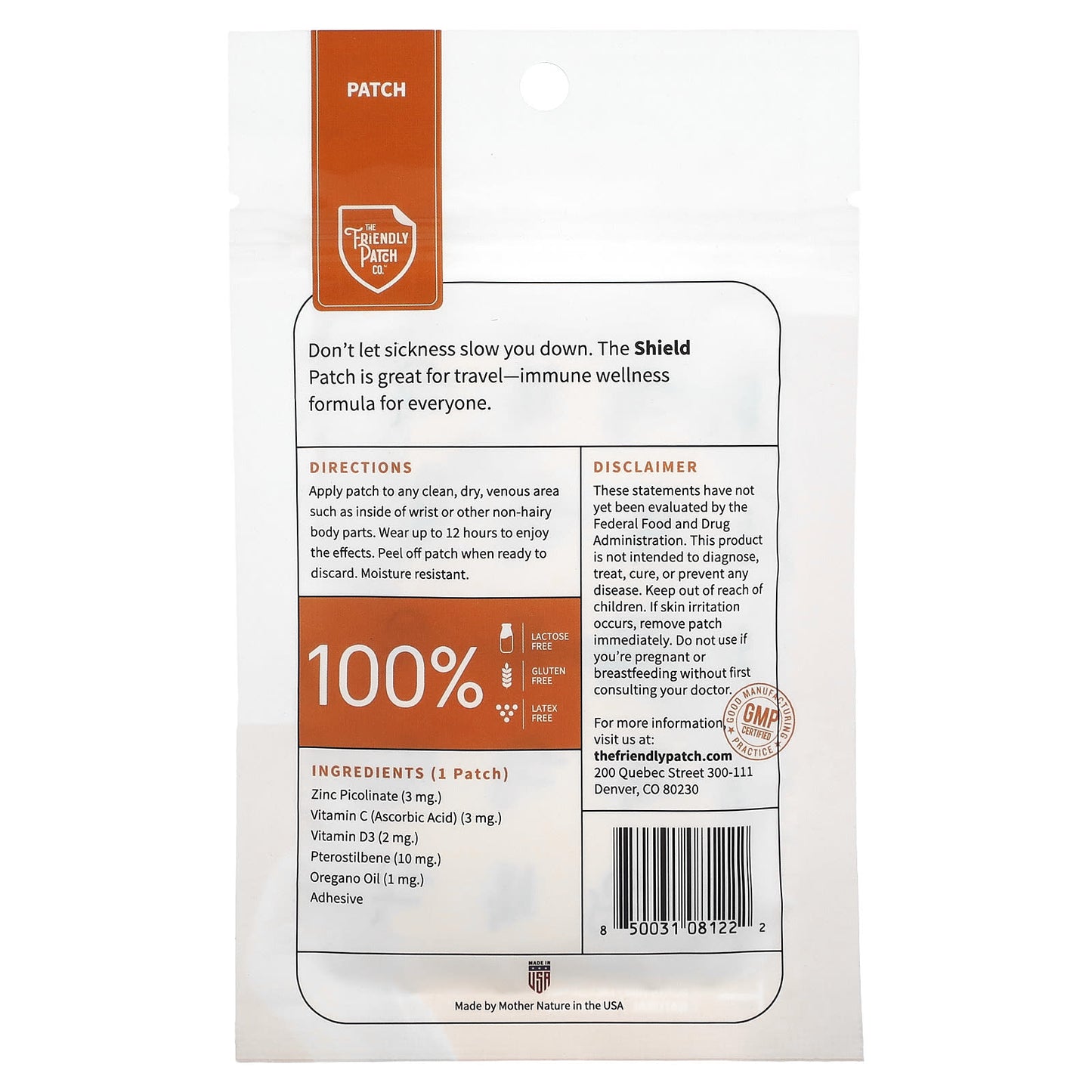 The Friendly Patch, Shield, Immune Patch, 8 Patches - Image 2