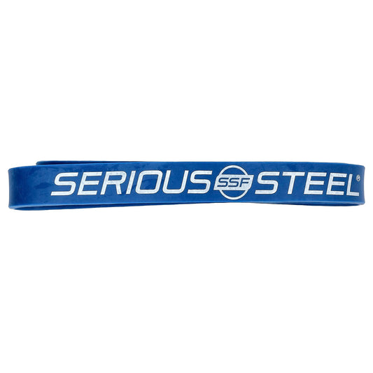 Serious Steel Fitness, 32 Inch Resistance Band, #3 Blue, 1 Count - Image 1