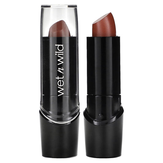 wet n wild, Silk Finish Lipstick, 532E Java, 0.13 oz (3.6 g) - Image 1