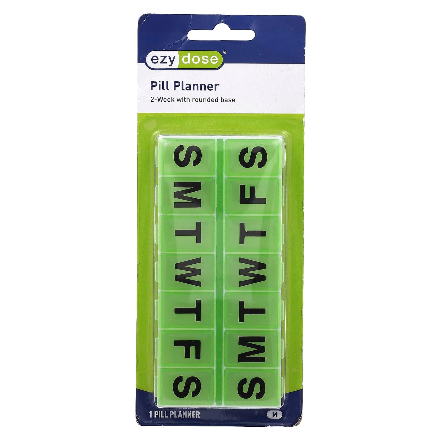 Ezy Dose Medium 2 Week Pill Planner - Easy Medication Management - Image 1