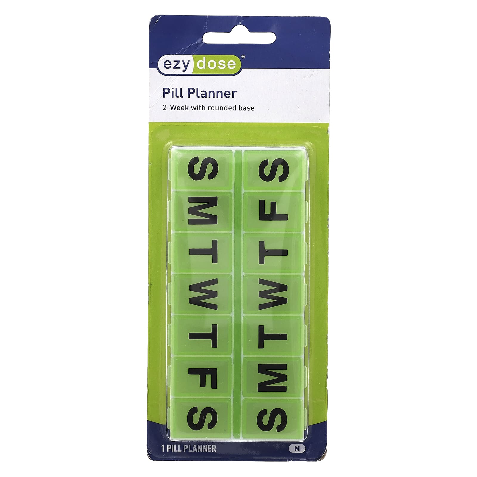 Ezy Dose Medium 2 Week Pill Planner - Easy Medication Management - Image 1