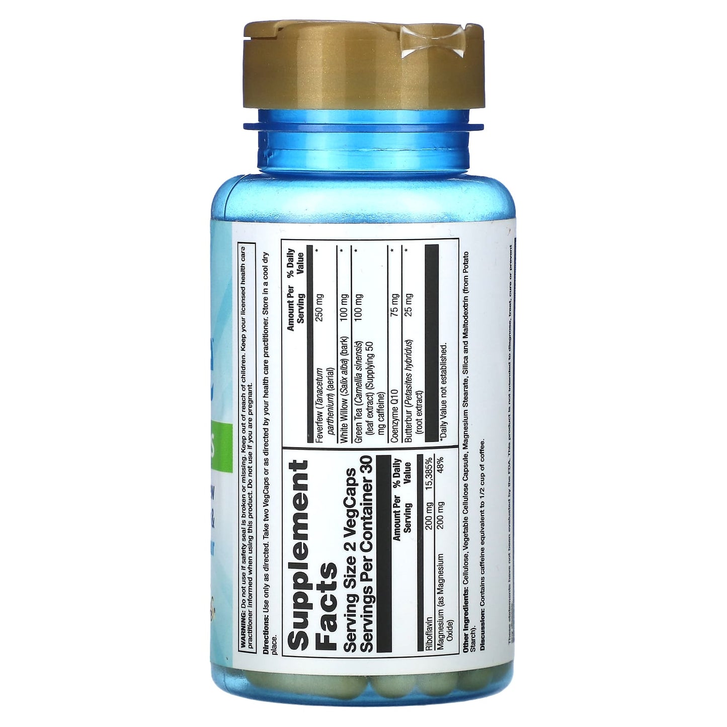 Nature's Life, MigraSoothe, Quick-Caps, Extra Strength, 60 VegCaps - Image 2