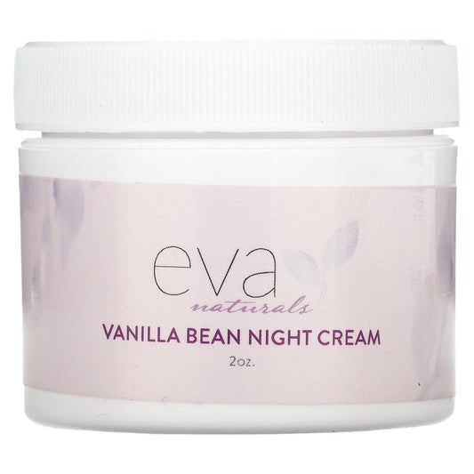 Eva Naturals Vanilla Bean Night Cream for Radiant Skin - Image 1