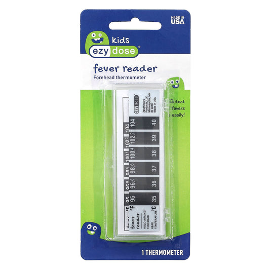 Ezy Dose Kids Fever Reader Forehead Thermometer - Easy & Quick Temperature Detection - Image 1
