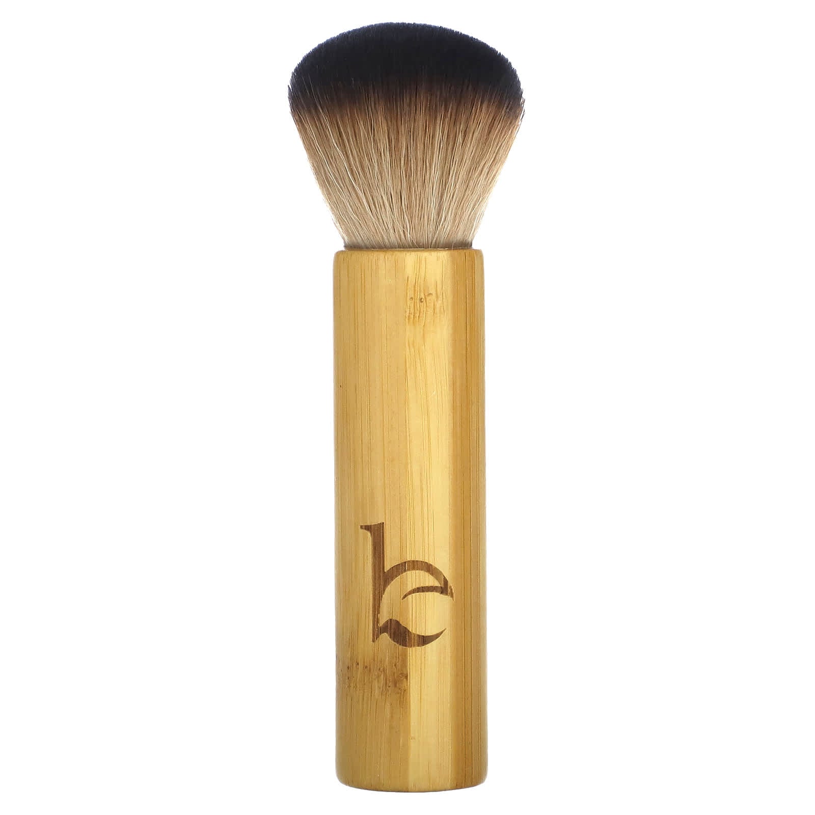 Even Self Tanner Brush by Beauty By Earth - Vegan Bamboo Kabuki Brush - Image 1