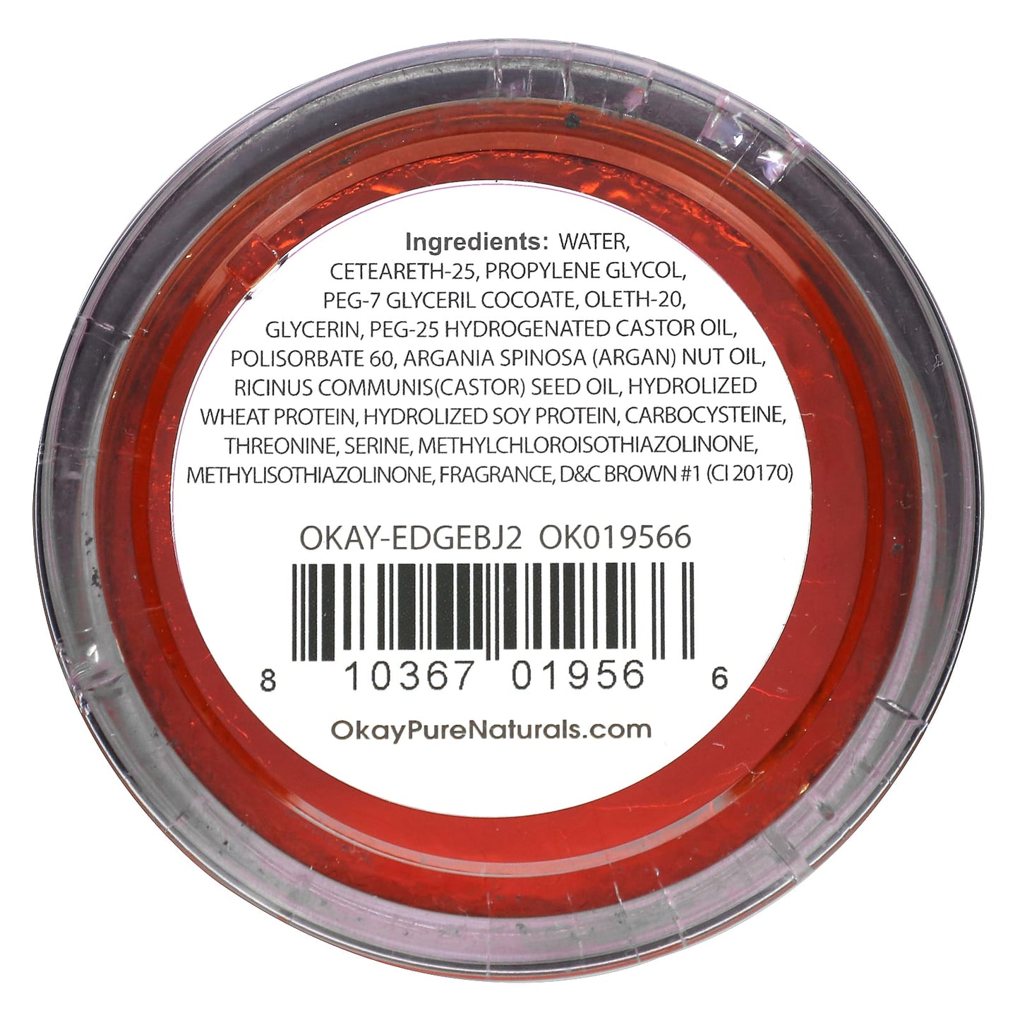 Okay Pure Naturals, Polished Edges With Black Jamaican Castor Oil, 2 oz (59 ml) - Image 2