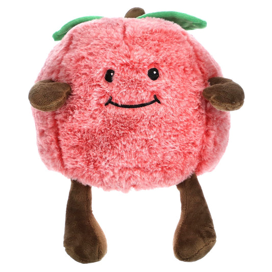 Warmies, Red Apple, Heatable, Weighted Soft Plush, 1 Plush - Image 1