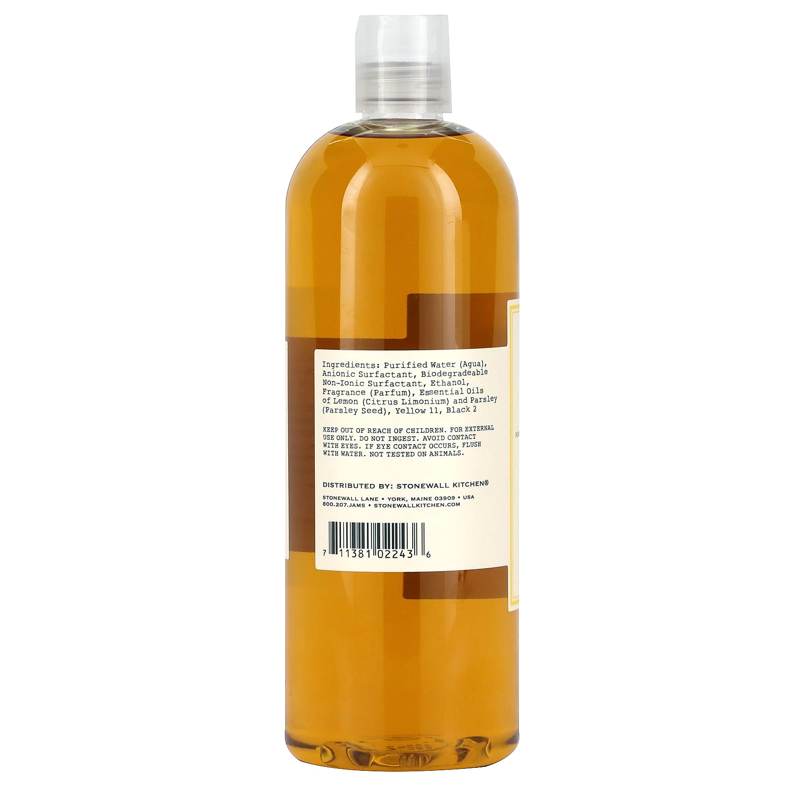 Stonewall Kitchen, Dish Soap, Lemon Parsley, 17.6 fl oz (520 ml) - Image 2