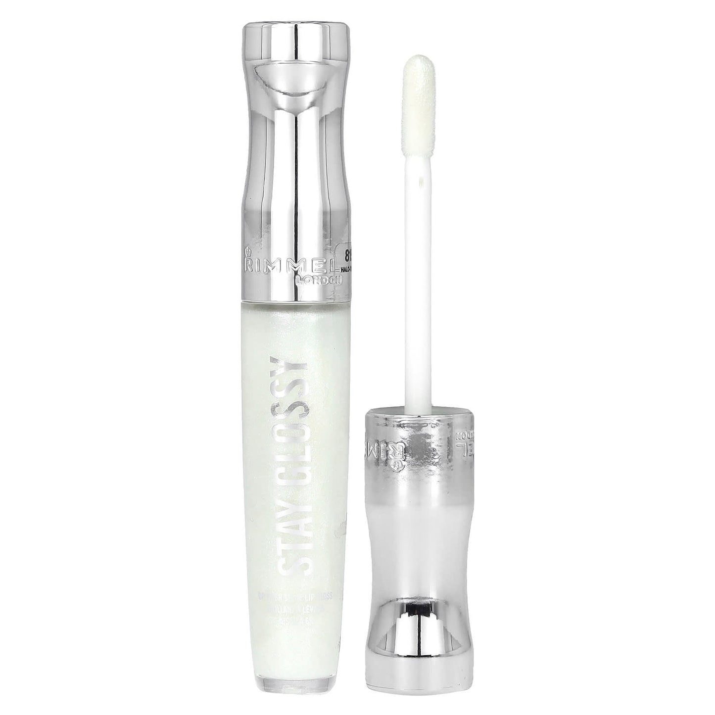 Rimmel London, Stay Glossy Lip Gloss, 815 Halo-There, 0.18 fl oz (5.5 ml) - Image 1