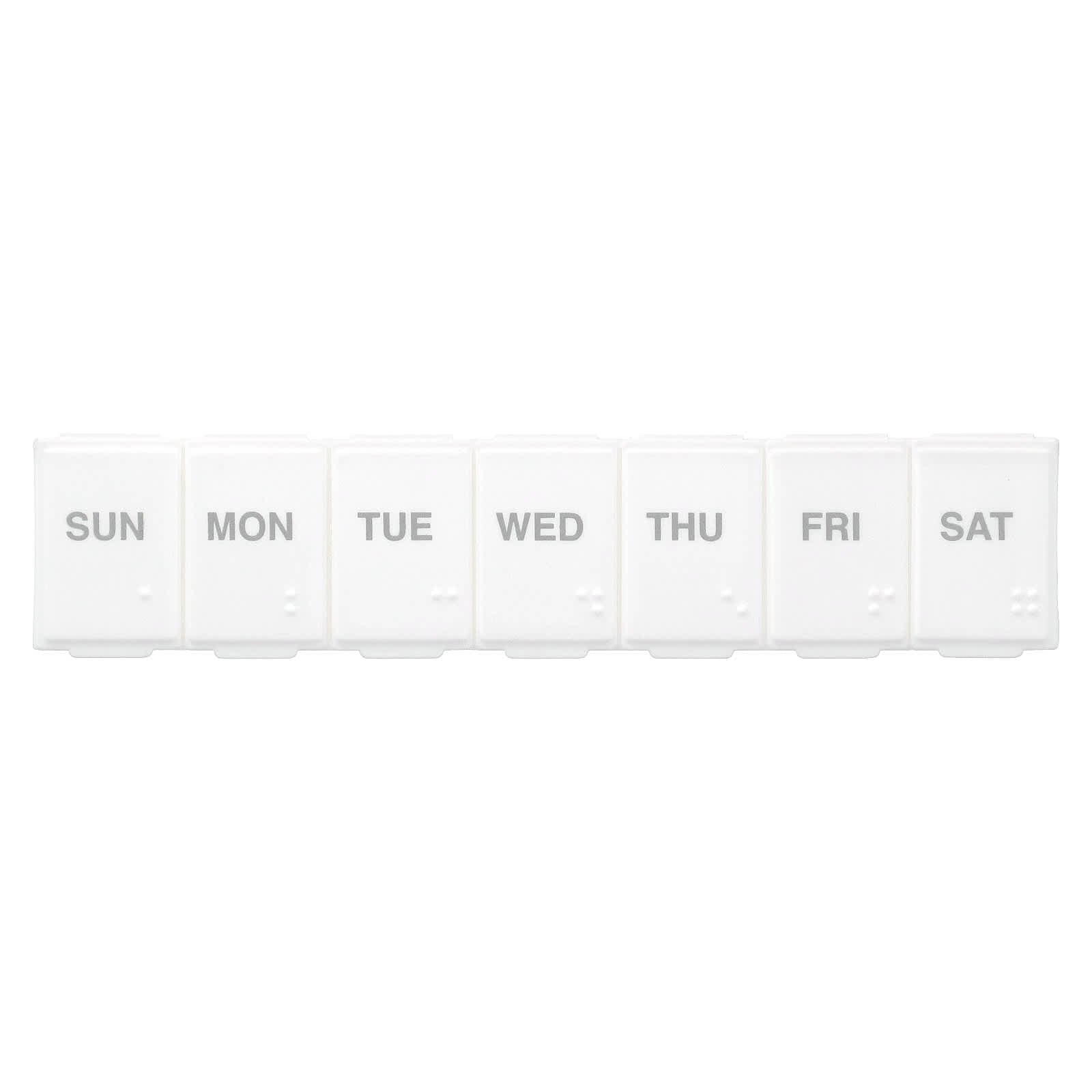 Weekly Pill Organizer by Ezy Dose - Large Capacity, Easy to Use - Image 1