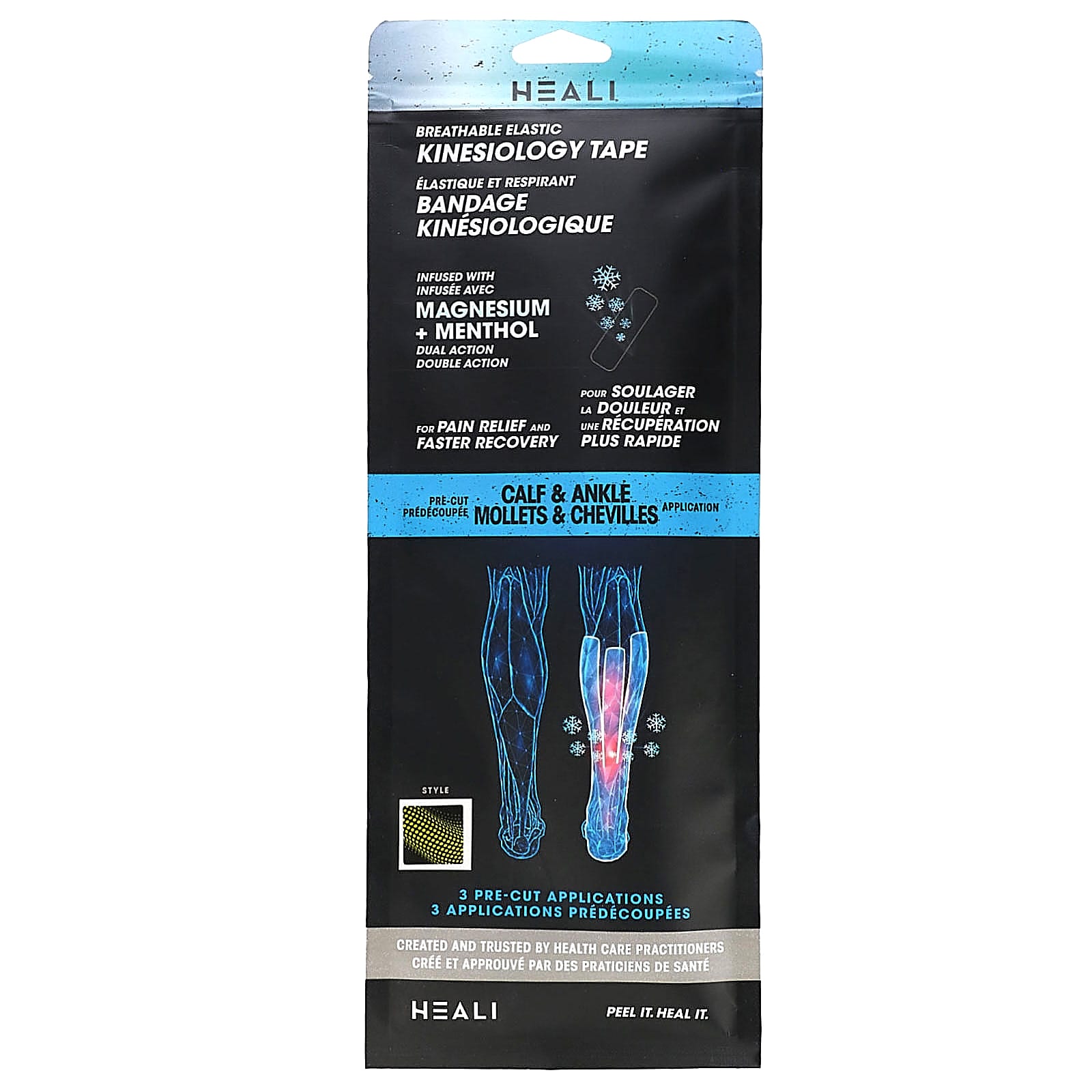 Heali Medical Corp Kinesiology Tape for Pain Relief & Recovery - Image 1