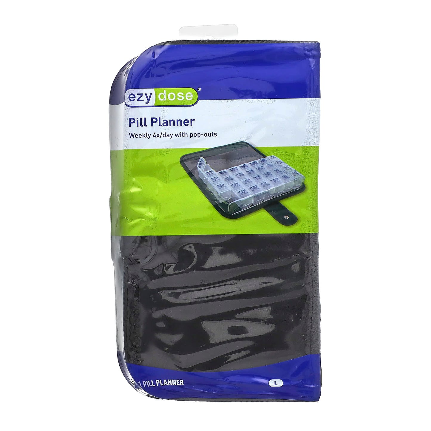 Ezy Dose Weekly 4X/Day Pill Planner with Pop-Out Compartments - Image 1