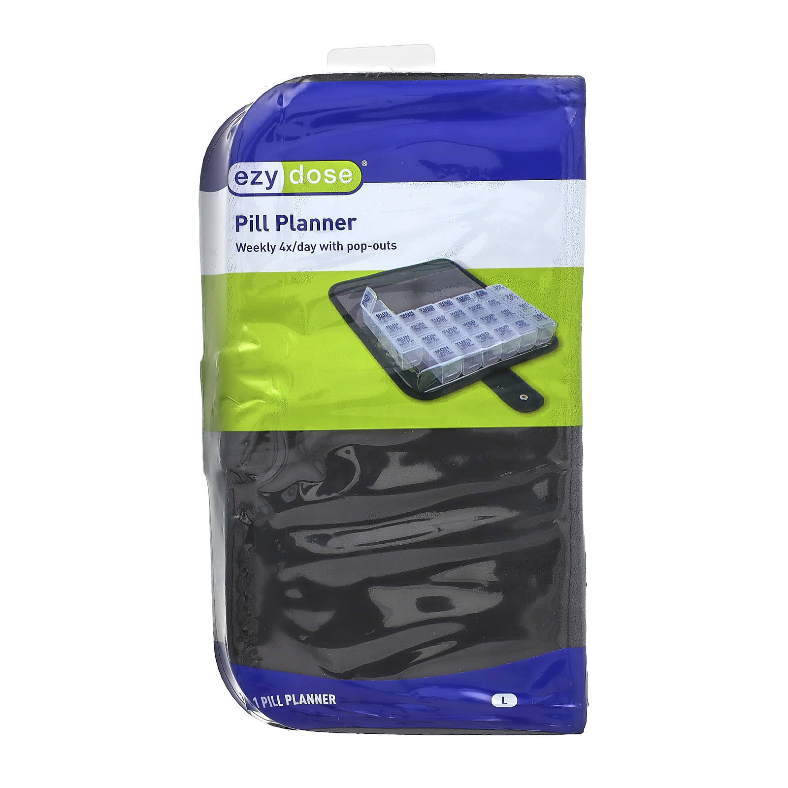 Ezy Dose Weekly 4X/Day Pill Planner with Pop-Out Compartments - Image 1