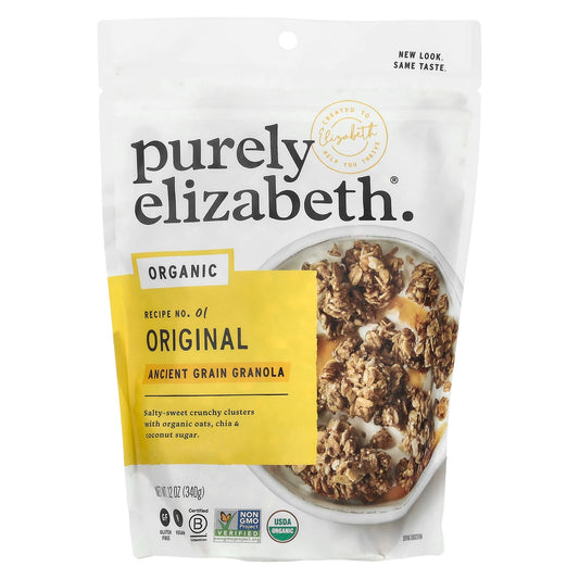 Purely Elizabeth, Organic Ancient Grain Granola, Original, 12 oz (340 g) - Image 1