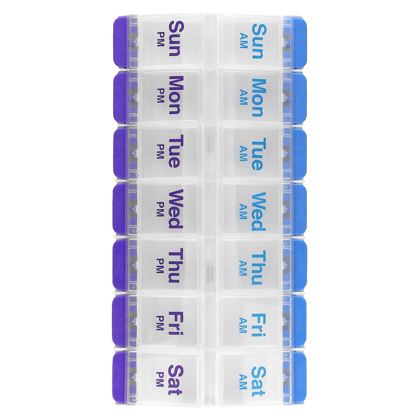 Ezy Dose Weekly Pill Planner with Push Buttons, XL, 1 Count - Image 1