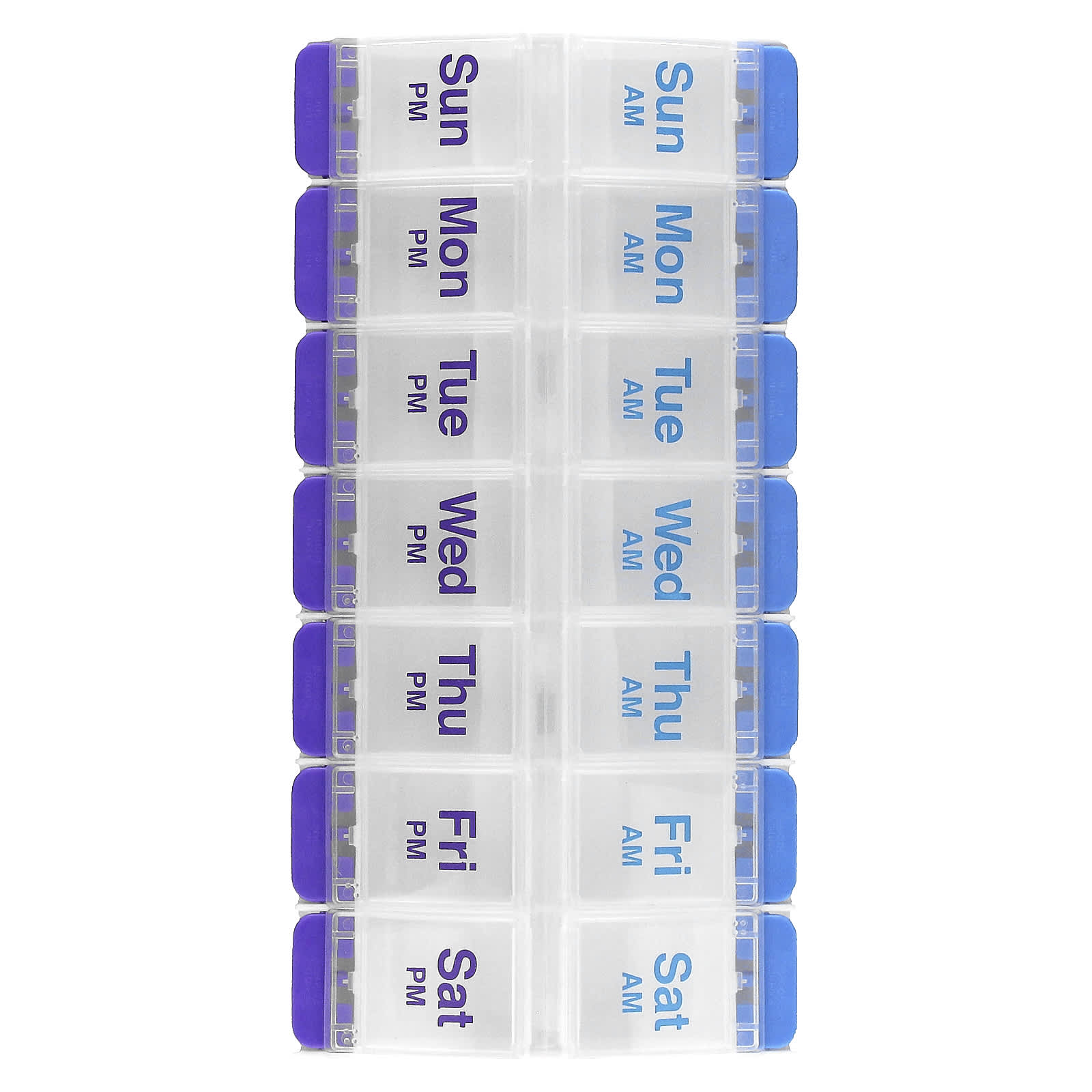 Ezy Dose Weekly Pill Planner with Push Buttons, XL, 1 Count - Image 1