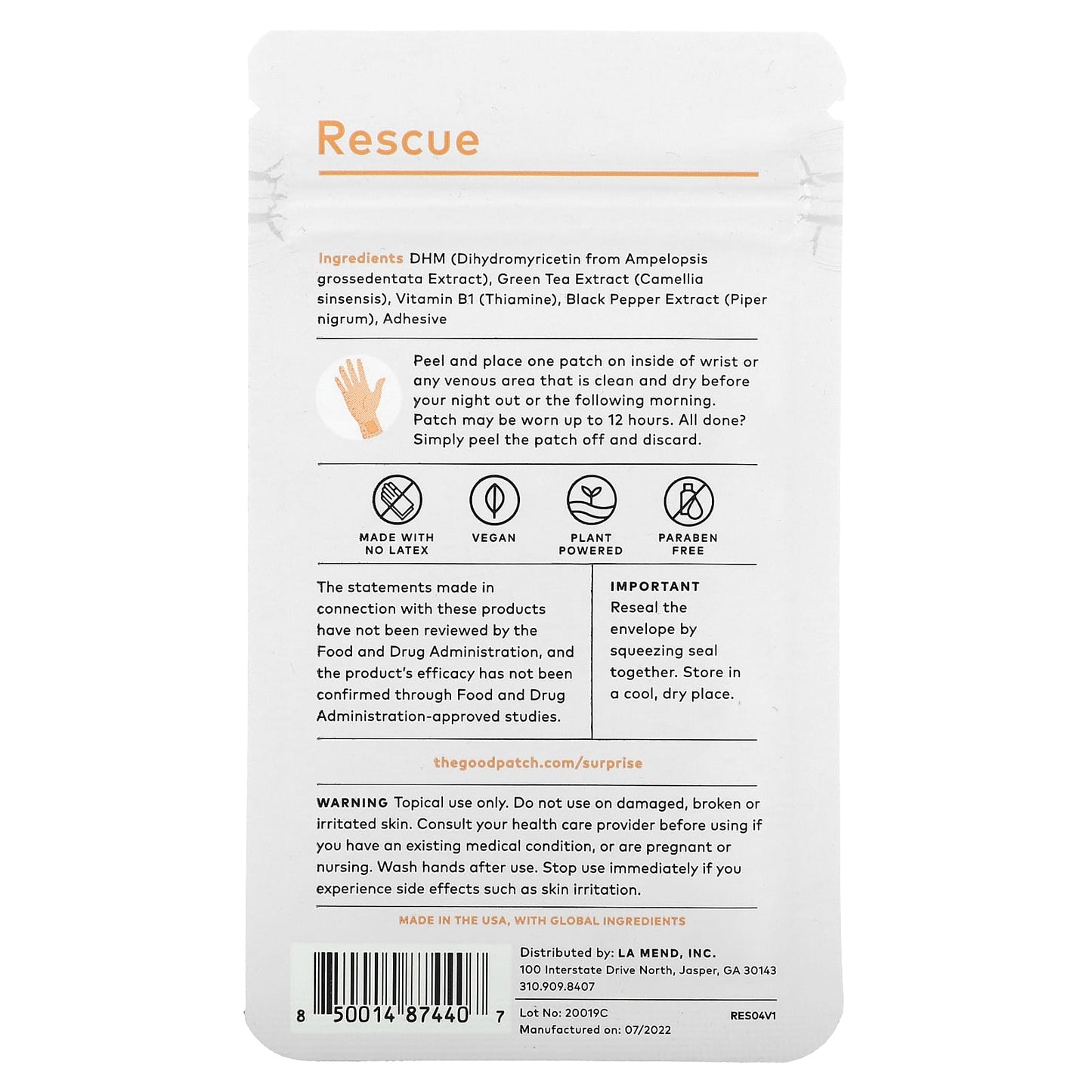 The Good Patch, Rescue, 4 Patches - Image 2
