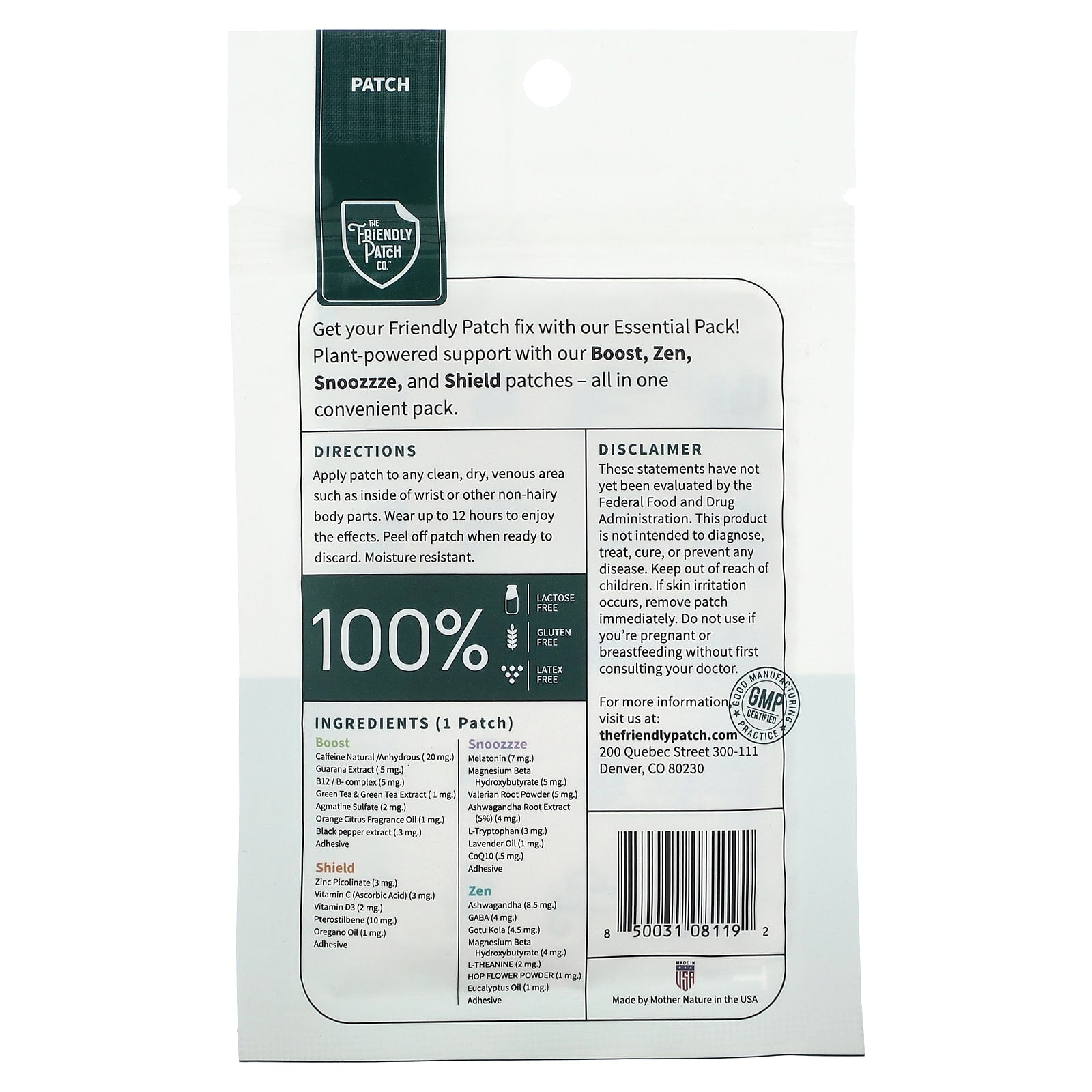 The Friendly Patch, The Essentials, Multi-Pack, 8 Patches - Image 2