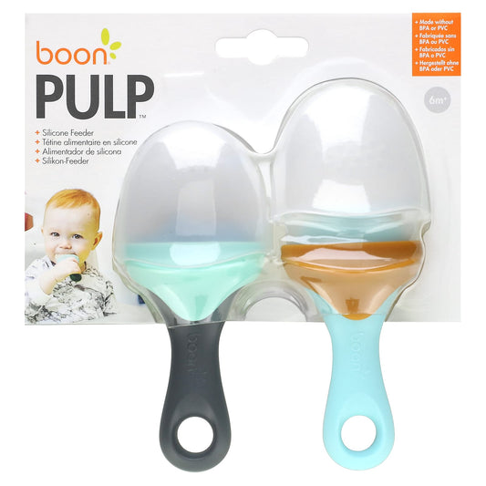 Boon Silicone Baby Feeder for 6 Months+, Easy and Safe Snacking - Image 1