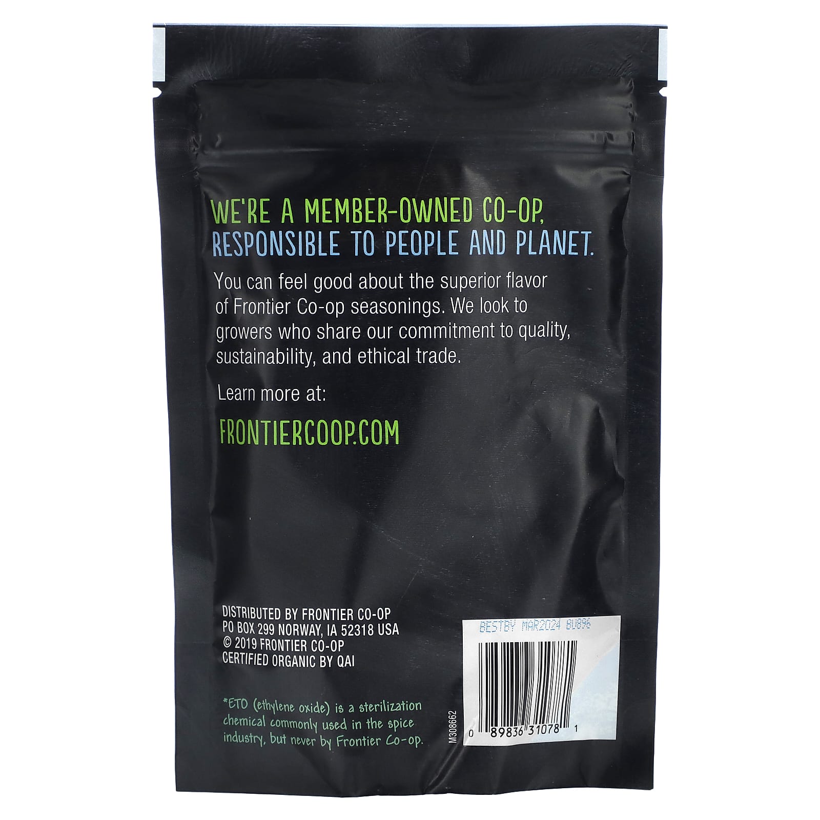 Organic Paprika by Frontier Co-op, USDA Certified, 7.16 oz - Image 2