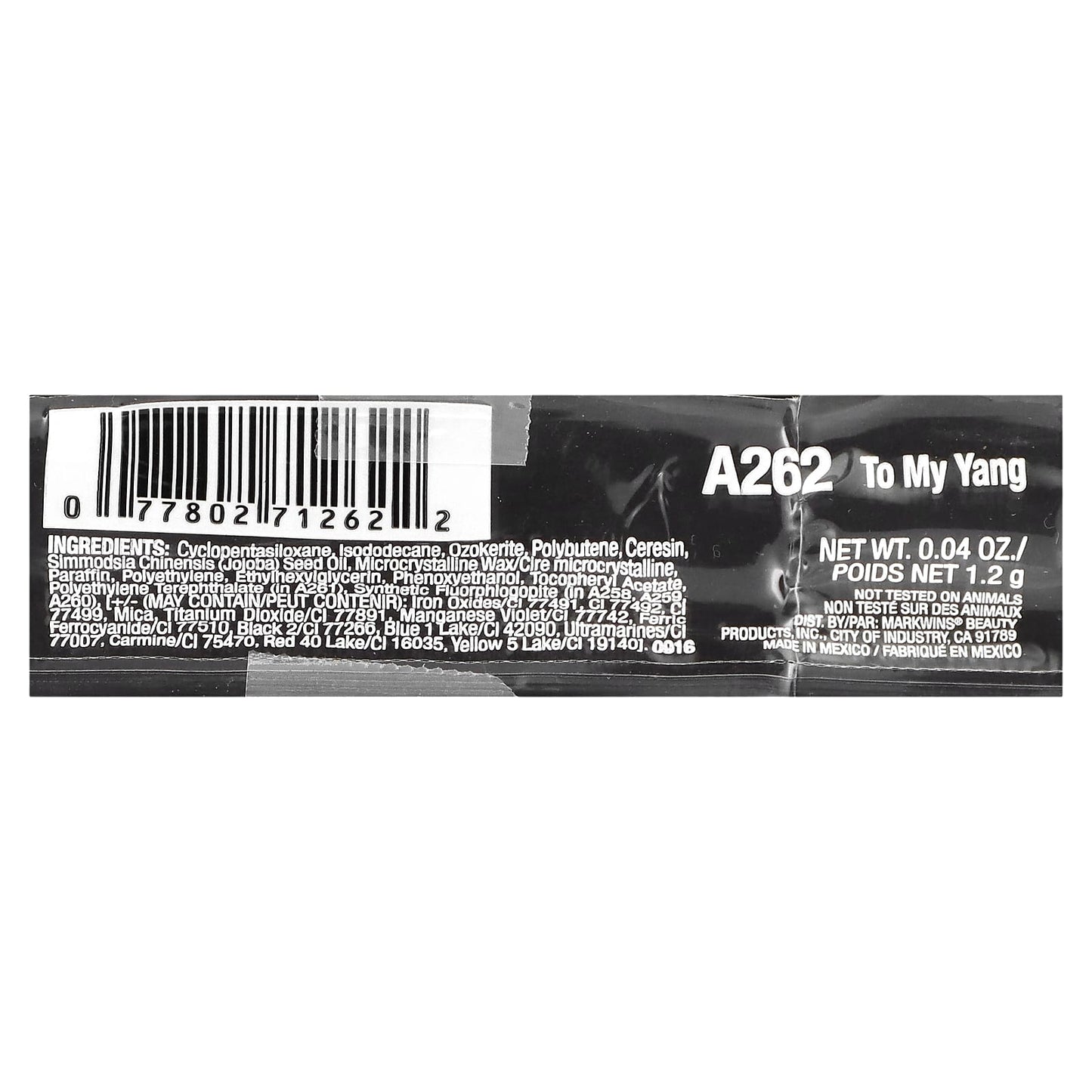 wet n wild, On Edge Longwearing Eye Pencil, A262 To My Yang, 0.04 oz (1.2 g) - Image 2