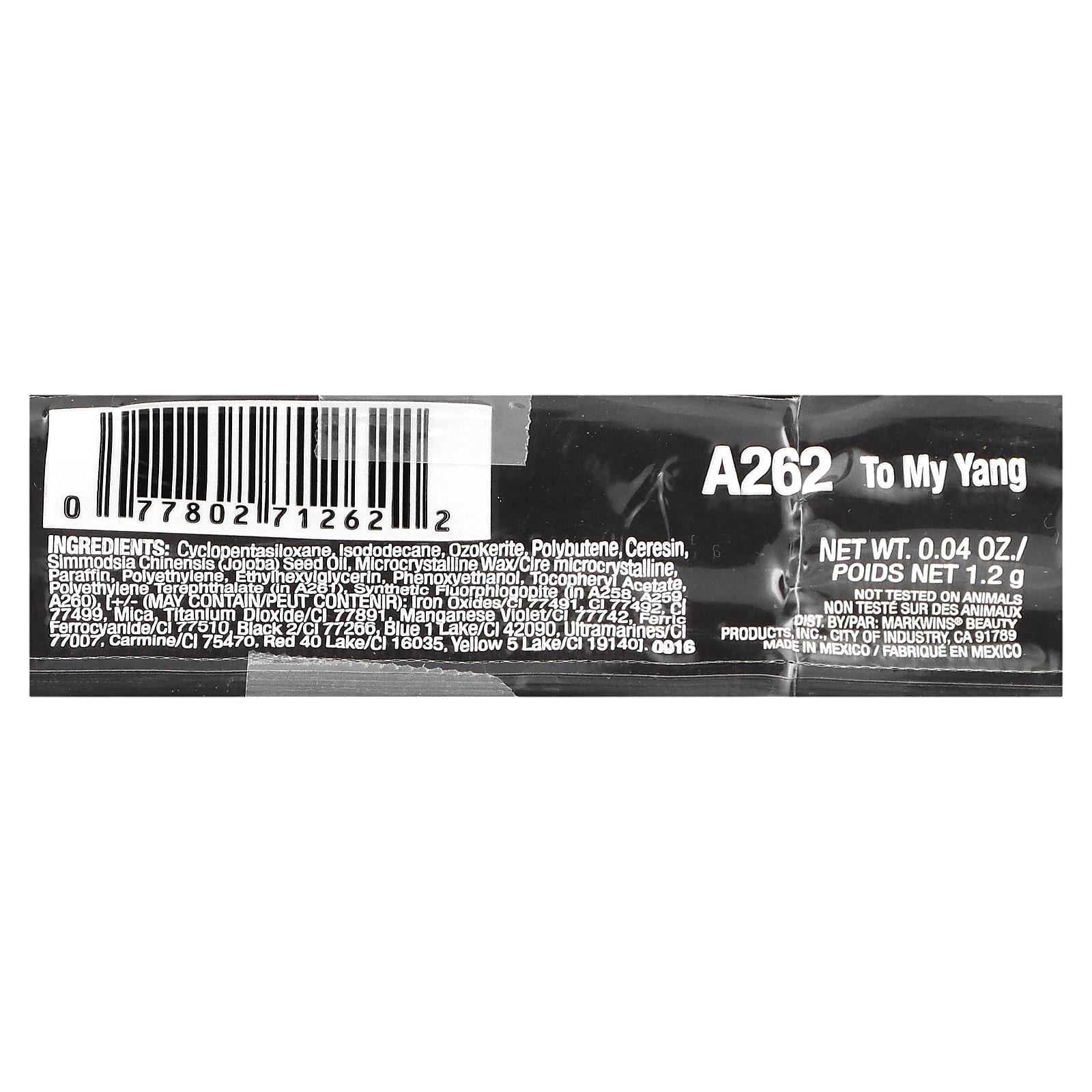wet n wild, On Edge Longwearing Eye Pencil, A262 To My Yang, 0.04 oz (1.2 g) - Image 2