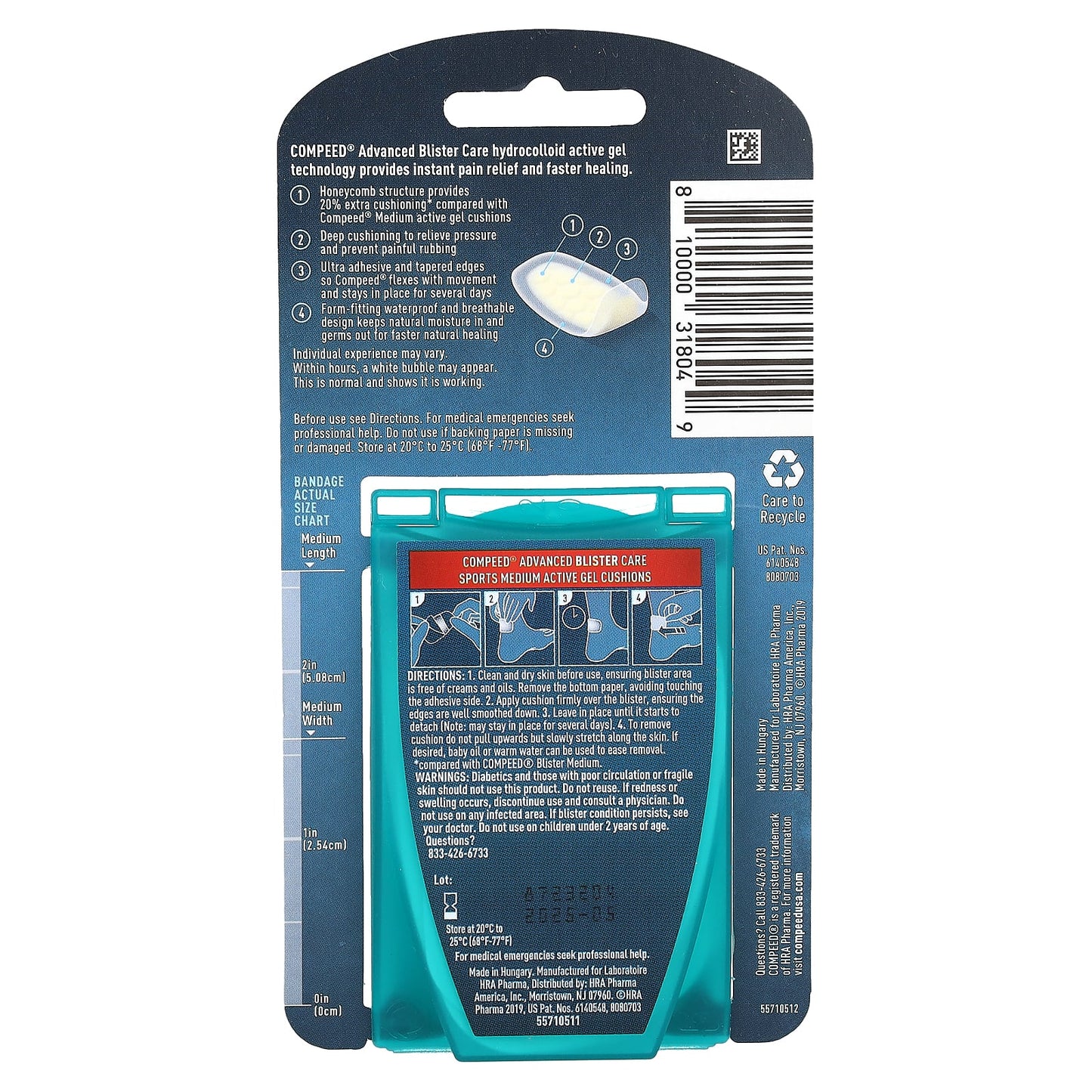 Compeed Advanced Blister Care: Instant Pain Relief & Faster Healing - Image 2