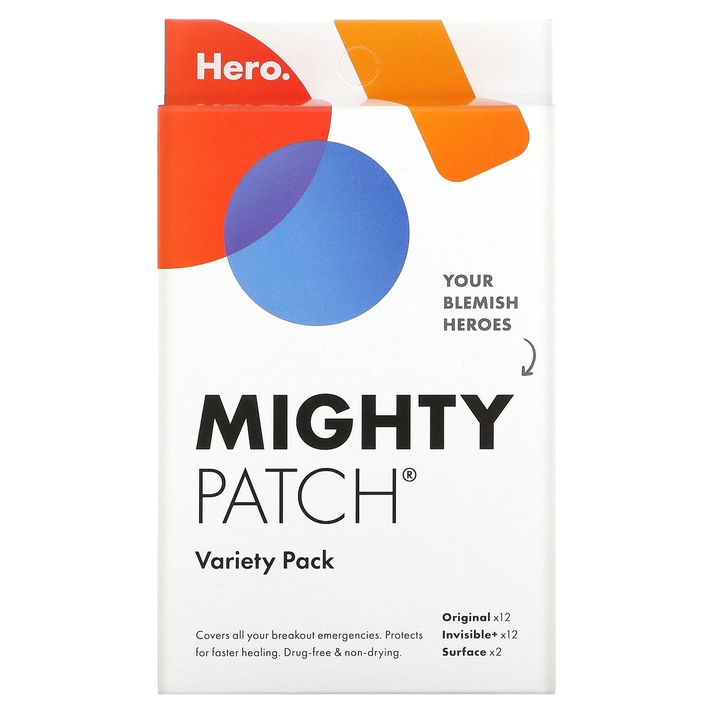 Hero Cosmetics Mighty Patch Variety Pack for Blemish Emergency - Image 1