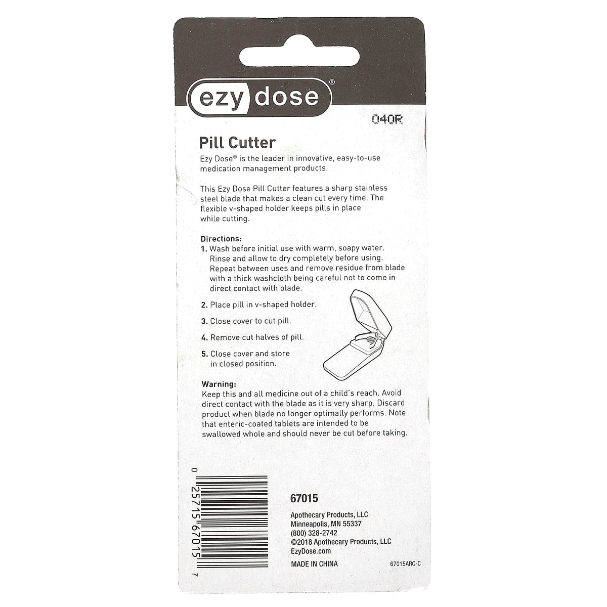 Ezy Dose Original Pill Cutter for Easy Medication Management - Image 2