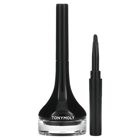 TonyMoly, Back Gel Eyeliner, 01 Black, 4 g - Image 1