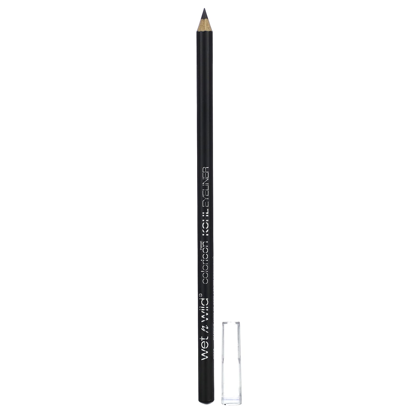 wet n wild, Color Icon, Kohl Eyeliner, 601A Baby's Got Black, 0.04 oz (1.4 g) - Image 1