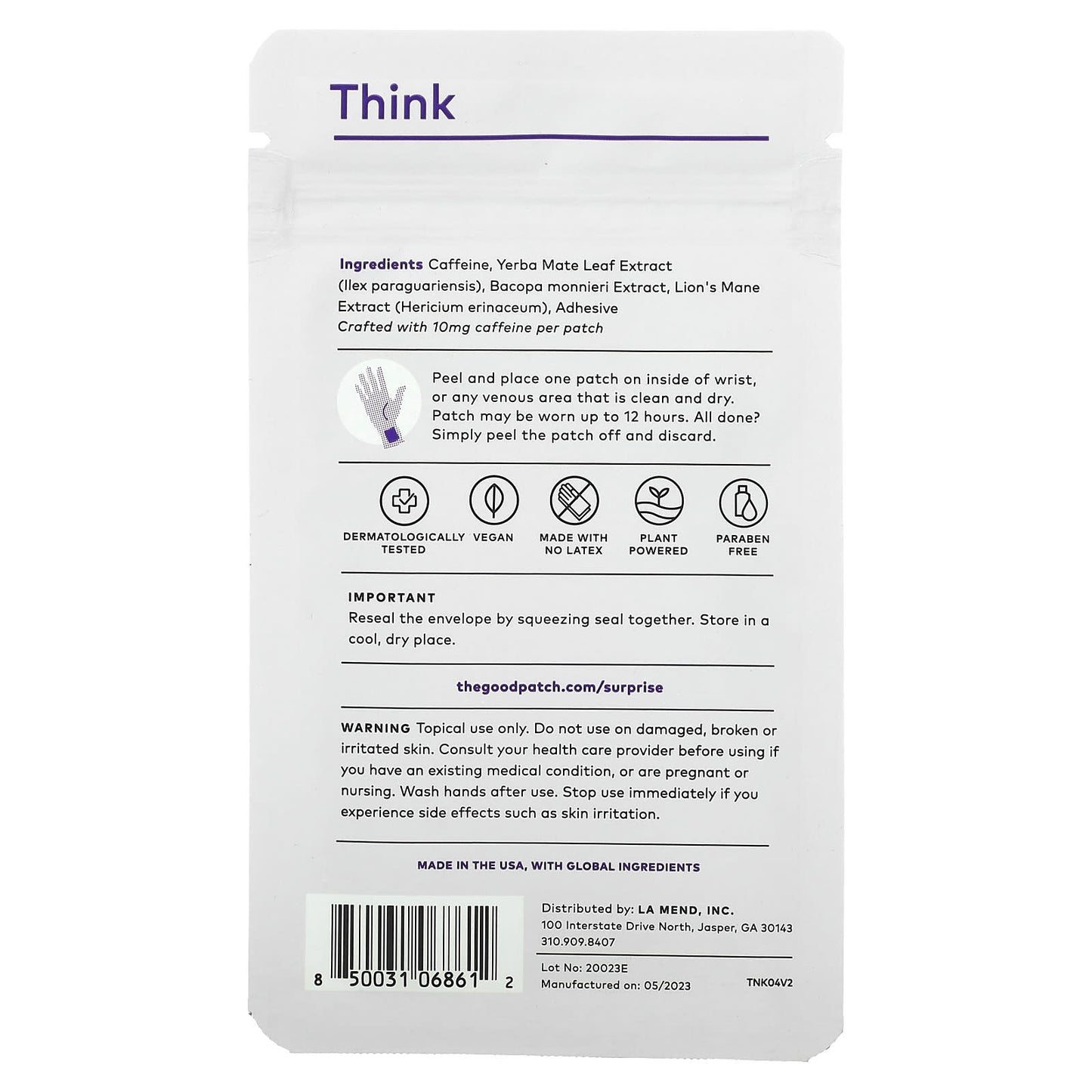 The Good Patch, Think, 4 Patches - Image 2