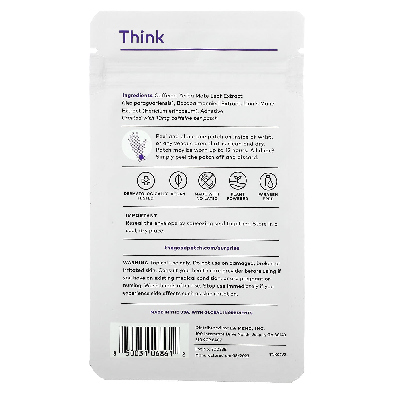 The Good Patch, Think, 4 Patches - Image 2