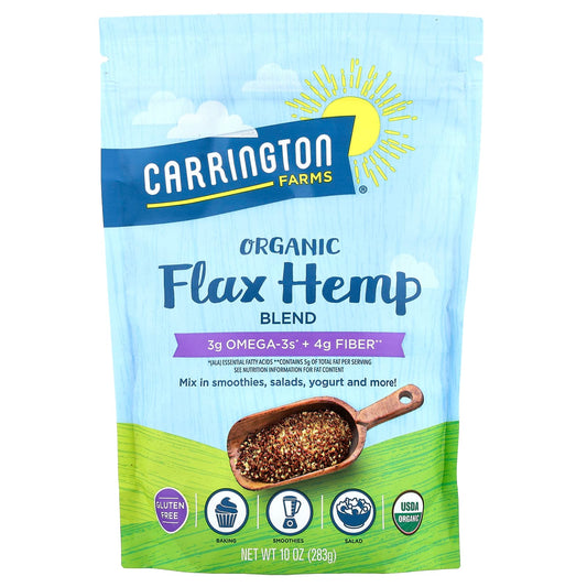 Carrington Farms Organic Flax Hemp Blend Omega-3 Fatty Acids - Image 1