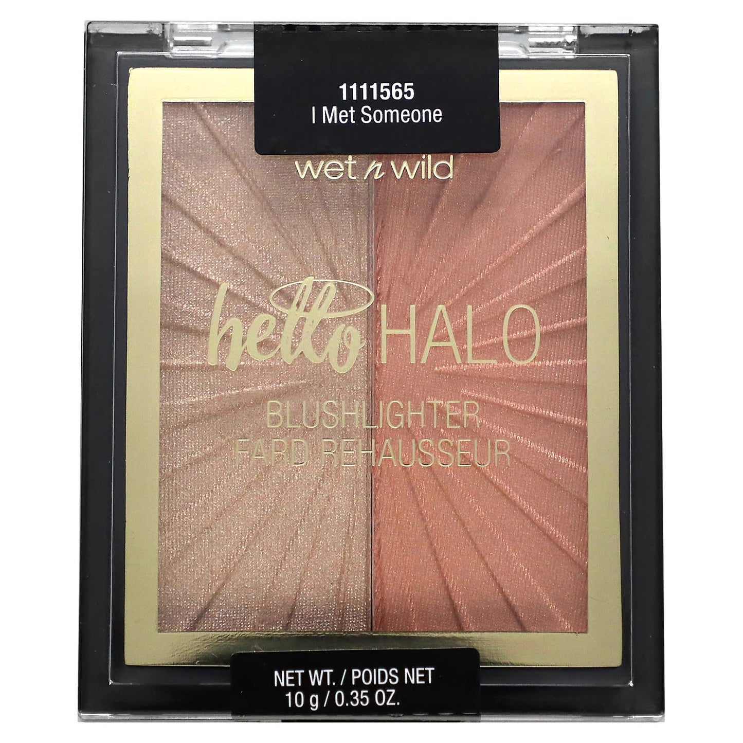 wet n wild, MegaGlo, Hello Halo Blushlighter, 1111565 I Met Someone, 0.35 oz (10 g) - Image 1