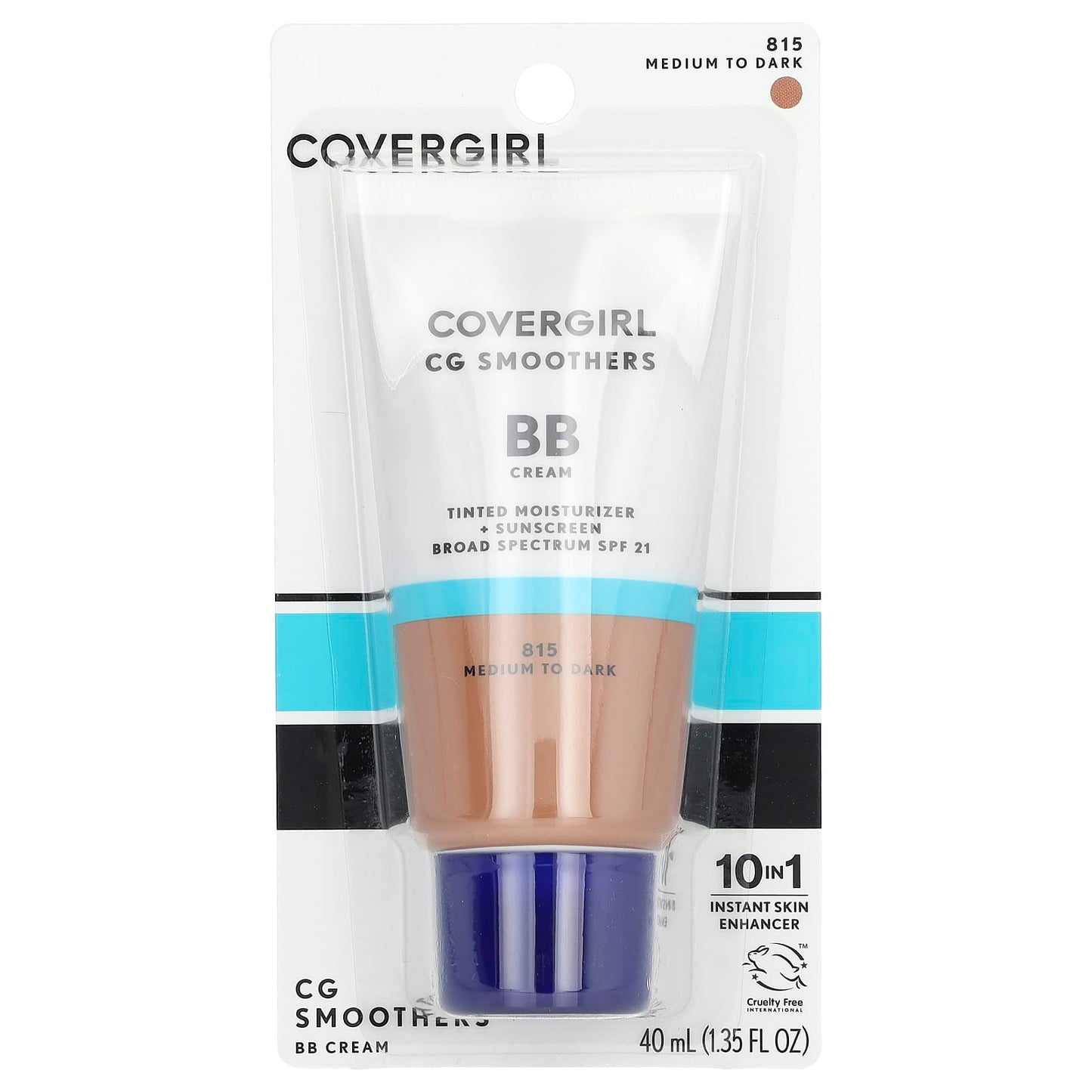 Covergirl CG Smoothers BB Cream SPF 21, Medium to Dark, 1.35 fl oz - Image 2