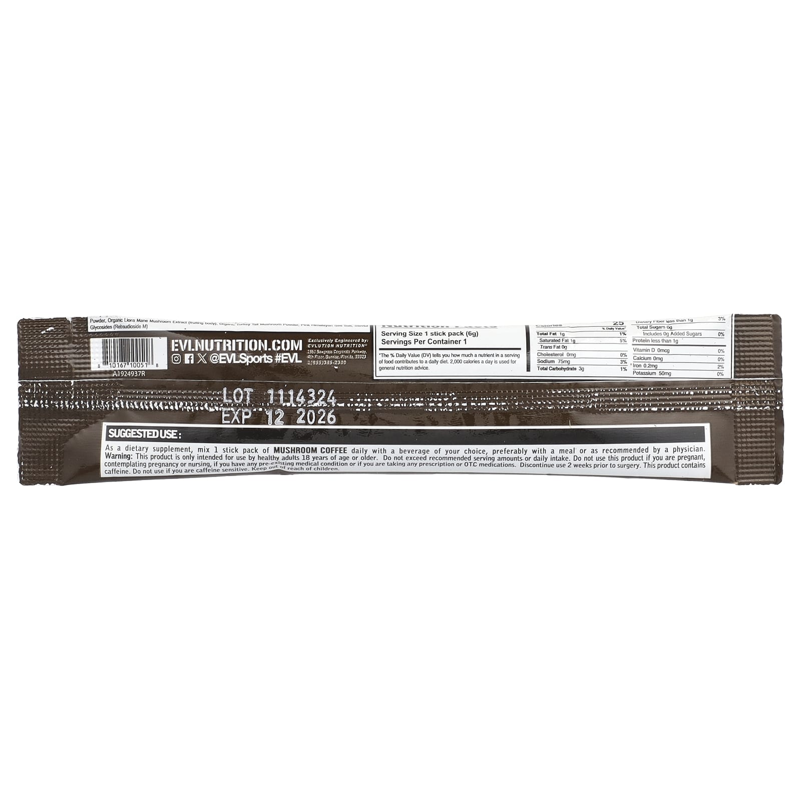 EVLution Nutrition - Mushroom Coffee: Boost Energy & Immunity - Image 2