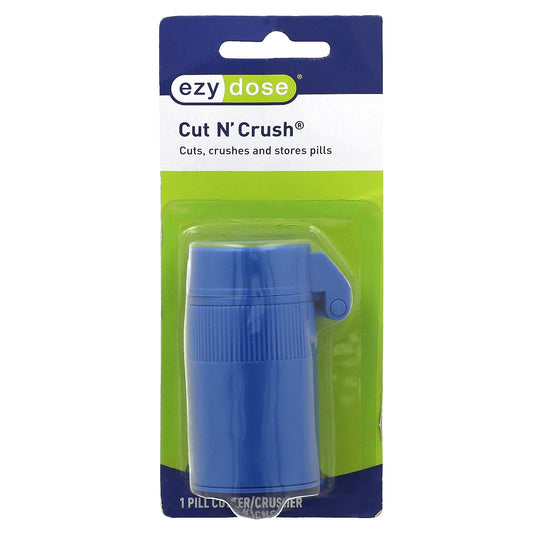 Ezy Dose Pill Cutter & Crusher with Storage & Cup - Easy Medication Management - Image 1