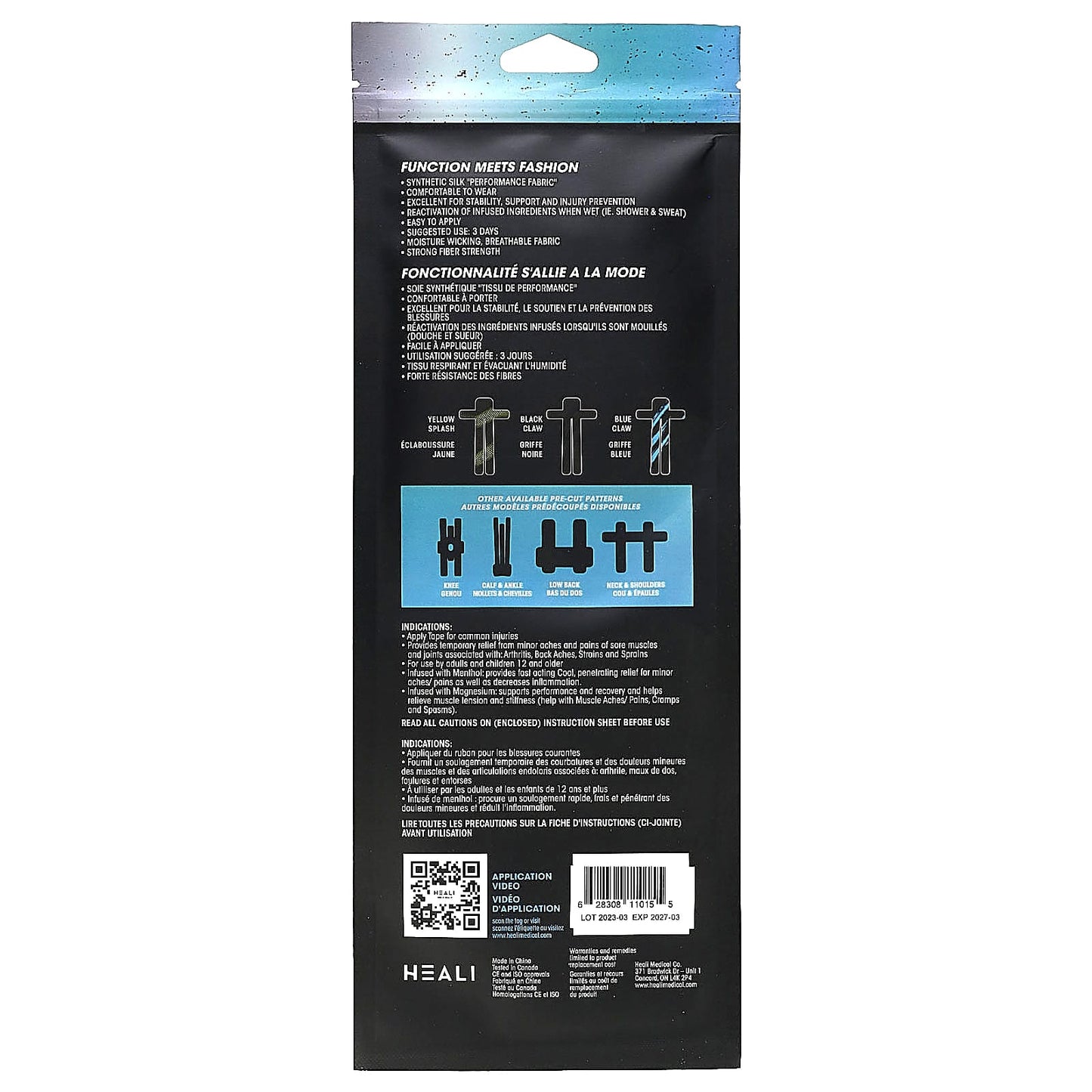Relieve Pain and Recover Faster with Heali Medical Corp Kinesiology Tape - Image 2