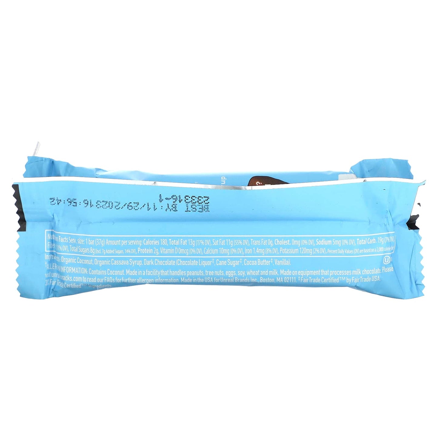 Unreal, Dark Chocolate Coconut Bar, 1.3 oz (37 g) - Image 2